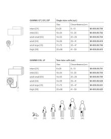 Braçadeiras de 1 tubo para HEINE GAMMA G (adulto coxa)