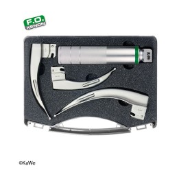 KaWe F.O. laryngoscope Set for adult examination