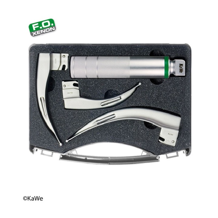 Set laringoscopio KaWe F.O. per esame adulti
