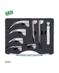KaWe F.O. Laryngoscope Set Miller and Macintosh
