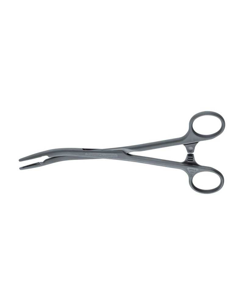 Aesculap SUSI Sponge/Dressing Forceps, curved, 200 mm (7 7/8"), sterile
