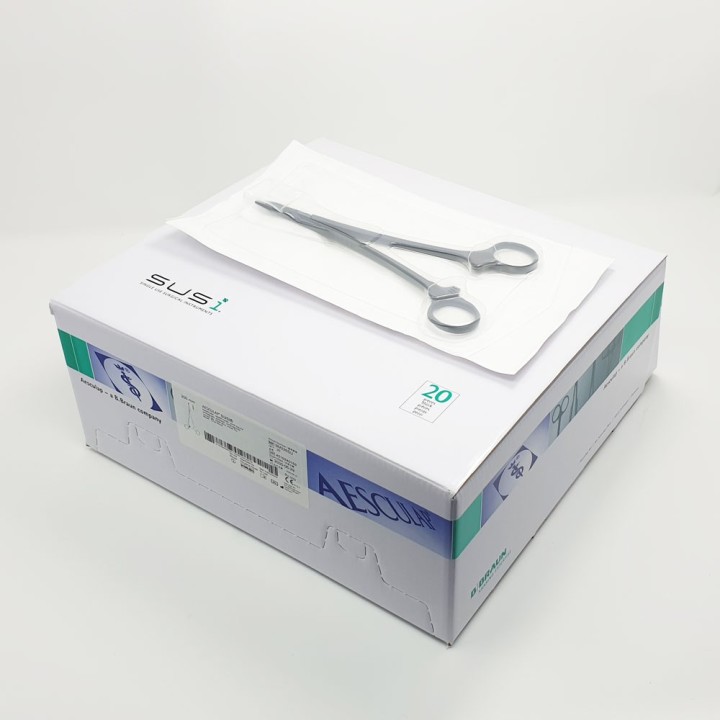 Aesculap SUSI CRILE-WOOD Needle Holder, straight, 200 mm (7 7/8"), disposable