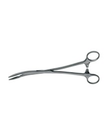 Aesculap SUSI MAIER Sponge/Dressing Forceps, curved, 265 mm (10 1/2"), sterile
