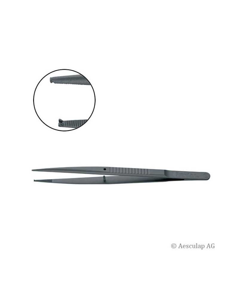 Aesculap SUSI WAUGH Tissue Forceps, straight, 200 mm (7 7/8"), disposable