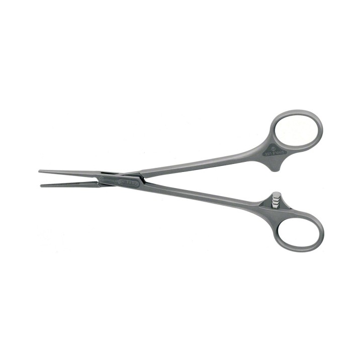 Aesculap SUSI BIRKETT Hemostatic Forceps, straight, 185 mm (7 1/4")