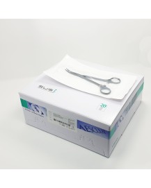 Pinza emostatica Aesculap SUSI BIRKETT, curvo, 185 mm, sterile