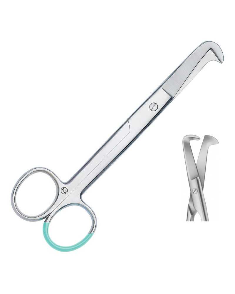 SCHUMACHER Tesoura umbilical, 160 mm, esterilizada, descartável