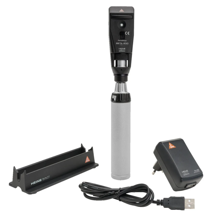 HEINE BETA 200 XHL Skiaskop mit Ladegriff