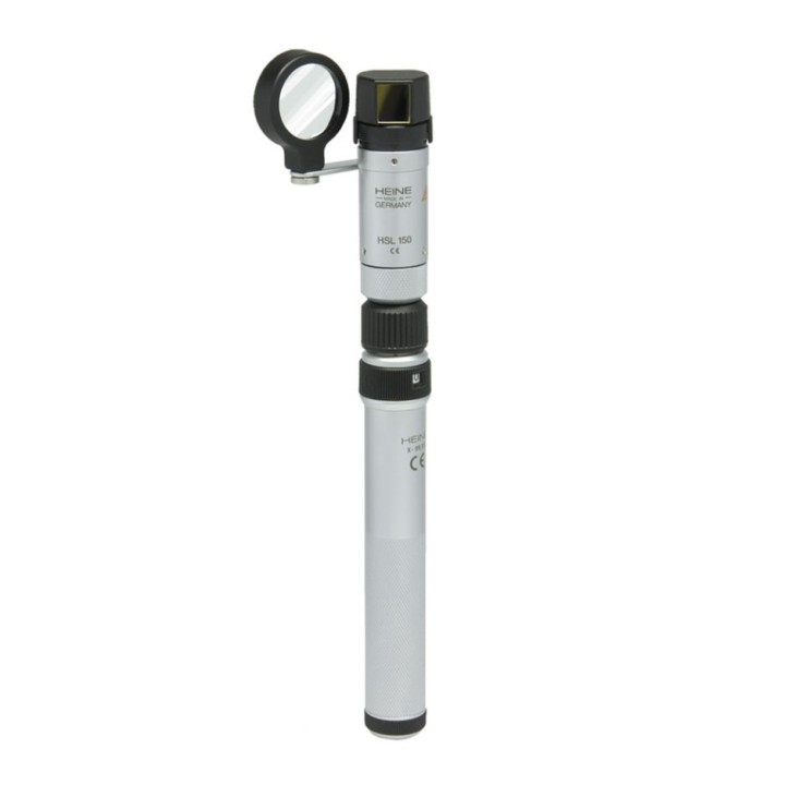 Lampe à fente, à main HEINE HSL 150 avec Poignée à piles