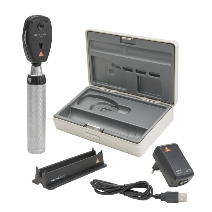 HEINE BETA 200S LED Ophthalmoscope rechargeable USB