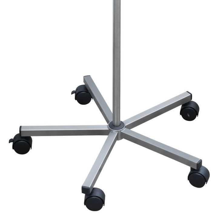 KaWe high-quality stainless steel IV stand, heavy-duty model