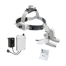 HEINE ML4 LED Set con occhialini binoculari HRP e S-GUARD