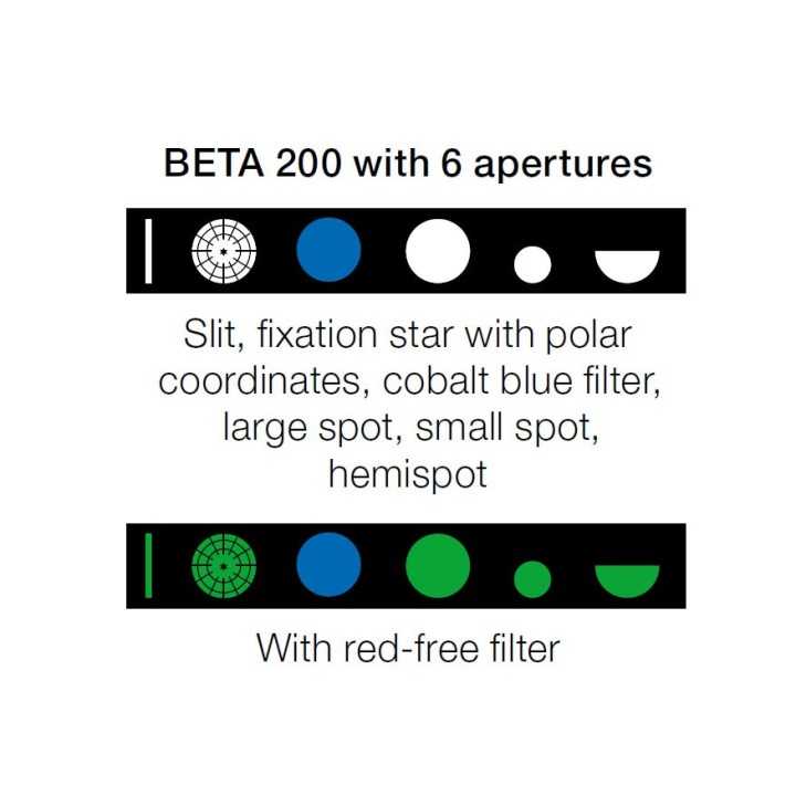 Ophtalmoscope HEINE BETA 200 LED avec chargeur de table