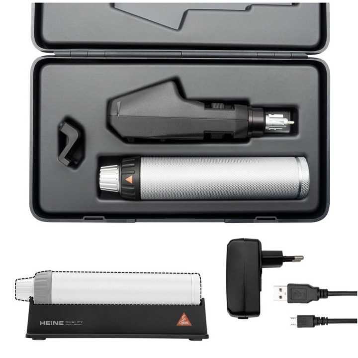 Retinoscope HEINE BETA 200 LED with rechargeable handle