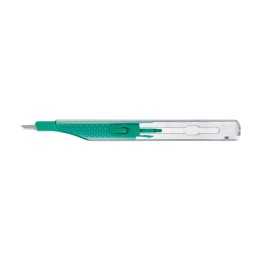 Aesculap Safety Scalpel, 170 mm (6 3/4"), straight, Fig. 15, sterile