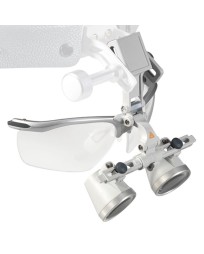 Lupas binoculares HEINE HR 2.5x para cinta craneal