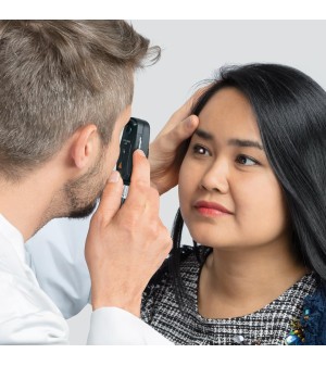 Oftalmoscopios directos para el examen de los medios y la retina del ojo