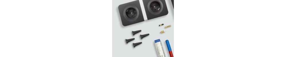 Repuestos para instrumentos de diagnóstico médico