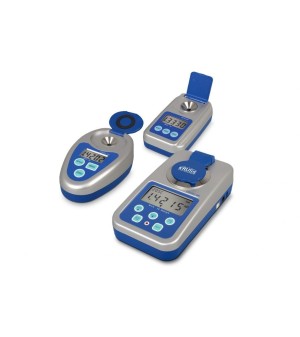 Digital handheld refractometers for mobile measurement