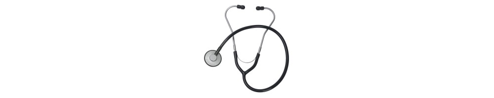 Stéthoscopes à tête plate