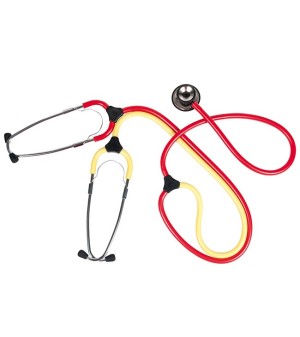 Les stéthoscopes de formation pour infirmières se composent de deux pièces de tête