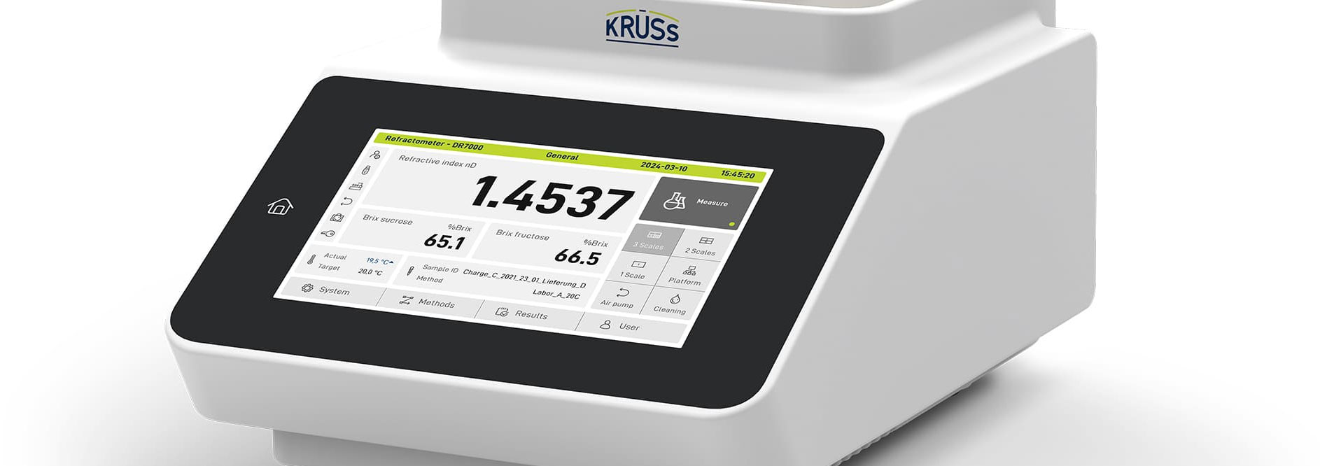 Digital laboratory refractometers KRÜSS DR7000-Series